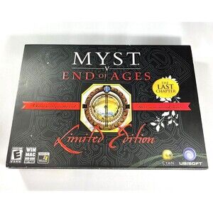 Myst V: End of Ages - Limited Edition PC Windows/Mac 2005 New Factory Sealed